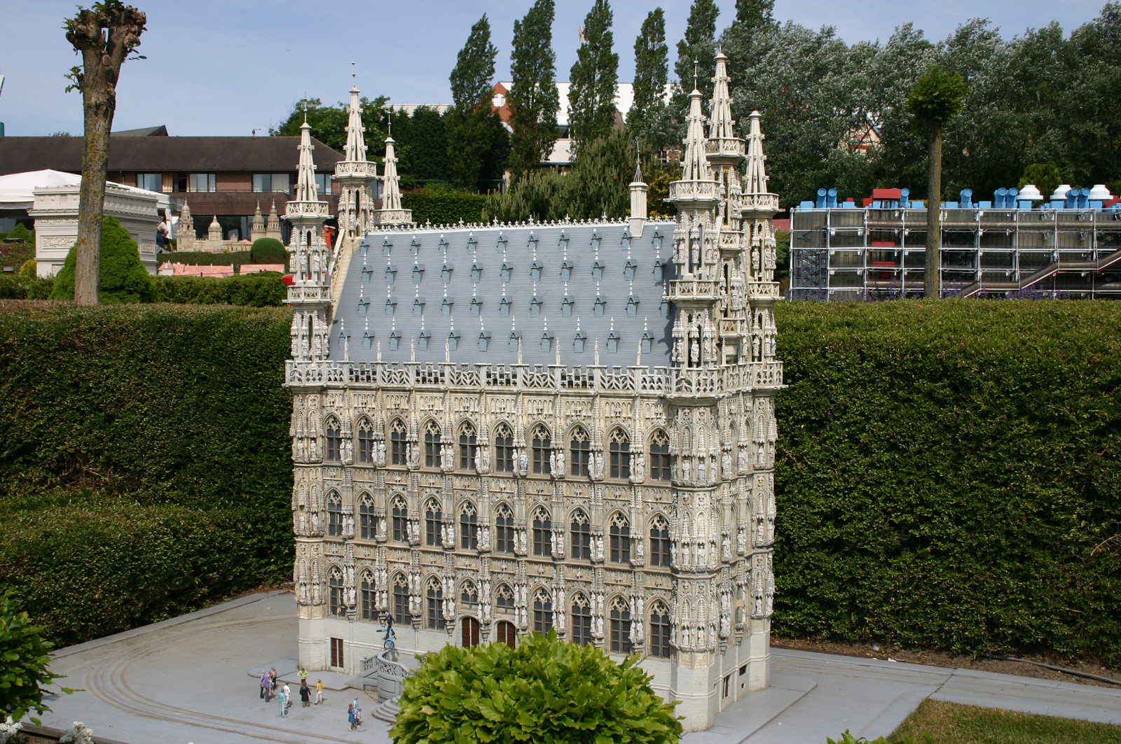 Town Hall, Leuven, Belgium (Mini-Europe park, Brussels)